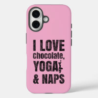 J'adore le chocolat, le yoga et les siestes | Coqu