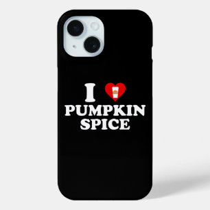 Coque Pour iPhone 15 J'adore le goût de citrouille
