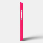 Coques Case-Mate iPhone J'ADORE LES DÉLICIEUX CUPCAKES Rose, Fuchsia Blanc (Verso / Gauche)