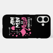 Coques Case-Mate iPhone J'adore ma nouvelle prothèse de hanche (Verso (horizontal))