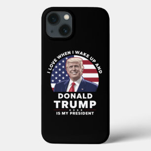 Case-Mate iPhone Case J'adore quand je me réveille et que Donald Trump e