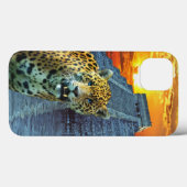 Coques Case-Mate iPhone Jaguar sud-américain à Chichen Itza (Verso (horizontal))