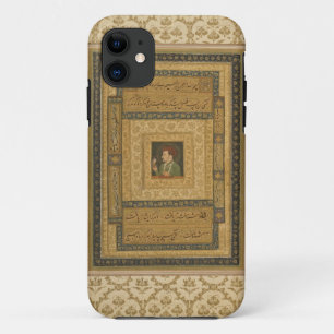 Coques Pour iPhone Jahangir tenant une image de Madonna, inscrib