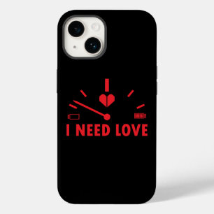Coque Pour iPhone 14 J'ai besoin d'un indicateur de vitesse d'amour