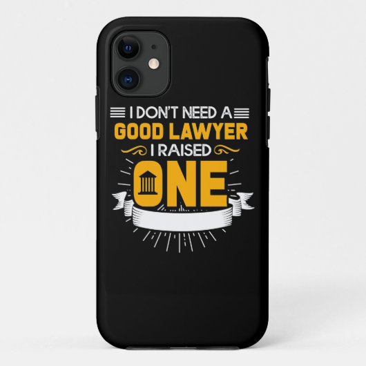 Coques Case-Mate iPhone J'Ai Élevé Un Bon Avocat (Dos)