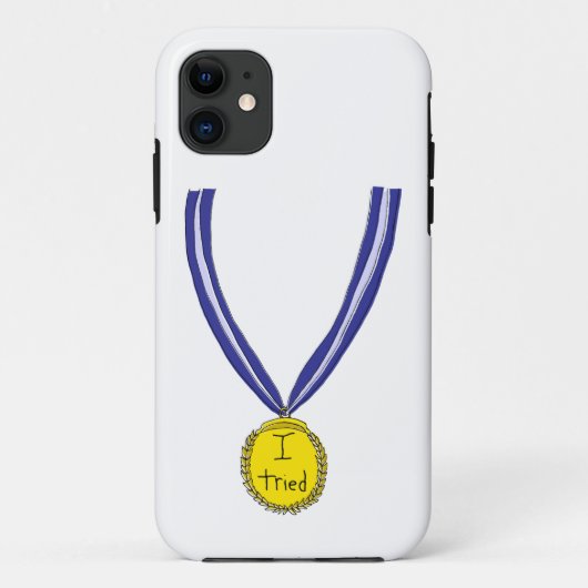 Coques Case-Mate iPhone J'ai essayé la médaille (Dos)