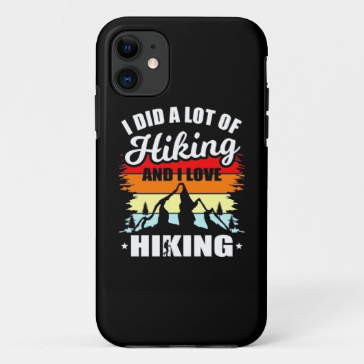 Coques Case-Mate iPhone J'Ai Fait Beaucoup De Randonnée (Dos)