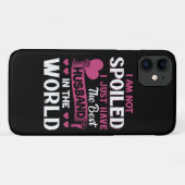 Coques Case-Mate iPhone J'Ai Juste Le Meilleur Mari Au Monde (Dos (Horizontal))