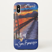 Coques Case-Mate iPhone "J'Ai Laissé Mon Coeur À San Francisco" Iphone Per (Dos)