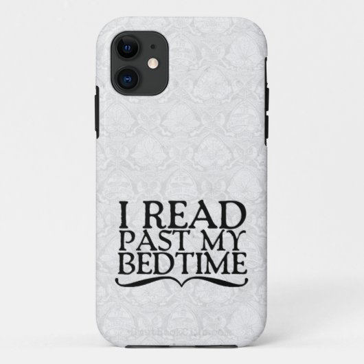 Coques Case-Mate iPhone J'ai lu après mon heure du coucher (Dos)