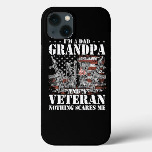 Case-Mate iPhone Case J'ai Papa Grandpa et Vétéran Nothing scares