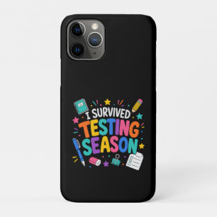 Case-Mate iPhone Case J'ai survécu à la saison des tests Humour scolaire