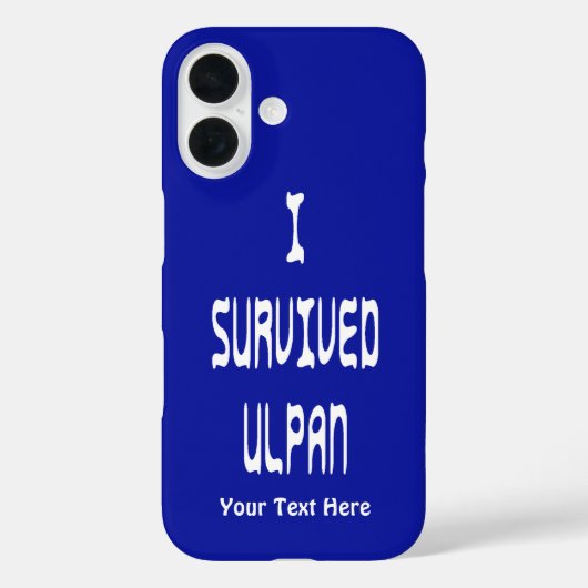 Coques Case-Mate iPhone J'ai survécu à l'ulpan (Verso)