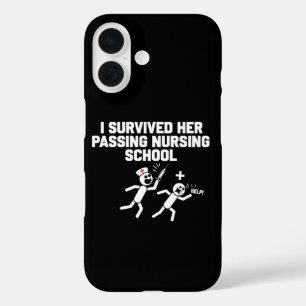 Coques iPhone 16 J'ai survécu à son passage à l'école d'infirmières