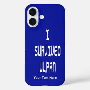 Coques iPhone 16 J'ai survécu à Ulpan