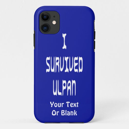 Coques Case-Mate iPhone J'ai survécu à Ulpan (Dos)