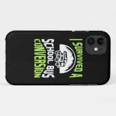 Coques Case-Mate iPhone J'Ai Survécu À Une Conversion De Bus Scolaire (Dos (Horizontal))