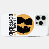 Coques Case-Mate iPhone J'ai un petit ami (Verso (horizontal))