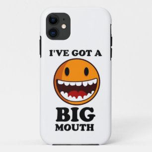 Case-Mate iPhone CASE "J'AI UNE GRANDE BOUCHE" VISAGE