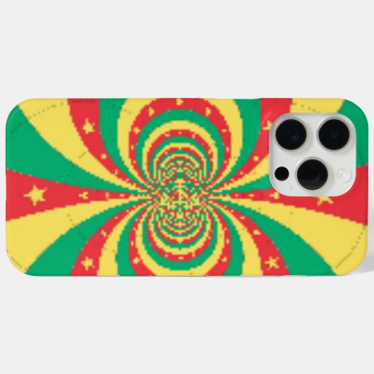 Coques Case-Mate iPhone J'aime Cameroun (Verso (horizontal))