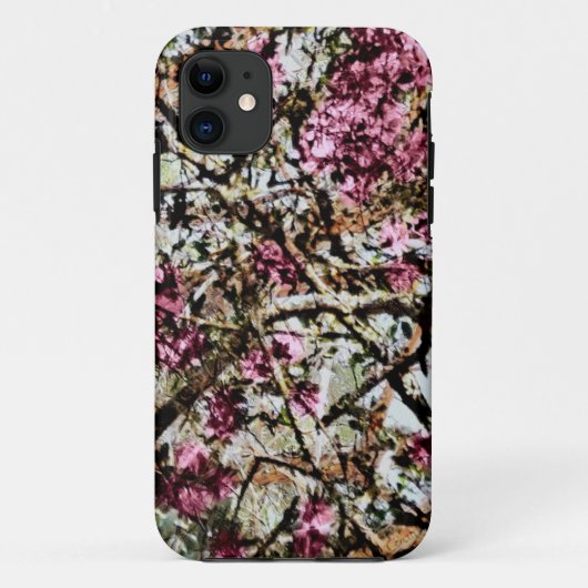 Coques Case-Mate iPhone J'aime Camo rose (Dos)