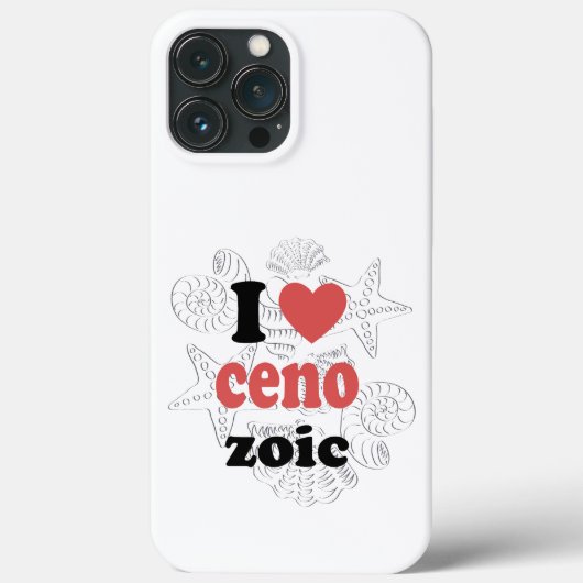 Coques Case-Mate iPhone J'aime Cénozoïque drôle de citation pour les scien (Verso)