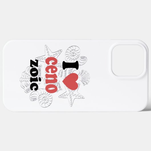 Coques Case-Mate iPhone J'aime Cénozoïque drôle de citation pour les scien (Verso (horizontal))