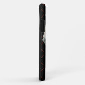 Coques Case-Mate iPhone J'aime des carlins avec des coeurs (Dos/Droite)