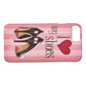 Coques Case-Mate iPhone J'aime des chaussures (Dos (Horizontal))