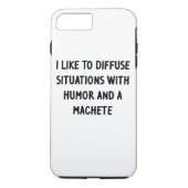 Coques Case-Mate iPhone J'aime diffuser des situations (Dos)