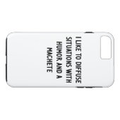 Coques Case-Mate iPhone J'aime diffuser des situations (Dos (Horizontal))
