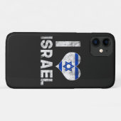 Coques Case-Mate iPhone J'aime Israël (Dos (Horizontal))