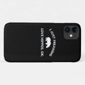 Coques Case-Mate iPhone J'Aime Juste Freaking Aimer Hippopotames Cadeau (Dos (Horizontal))
