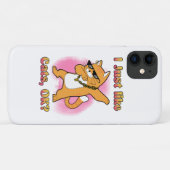 Coques Case-Mate iPhone J'aime juste les chats, OK Chat qui dab (Dos (Horizontal))