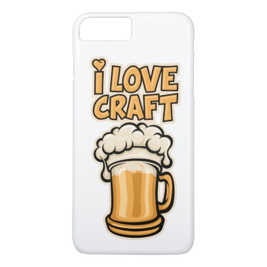 Coques Case-Mate iPhone J'aime la bière artisanale (Dos)