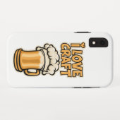 Coques Case-Mate iPhone J'aime la bière artisanale (Dos (Horizontal))