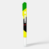 Coques Case-Mate iPhone J'aime la Jamaïque | Art de typographie de drapeau (Verso / Gauche)