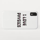 Coques Case-Mate iPhone J'aime la physique (Dos (Horizontal))
