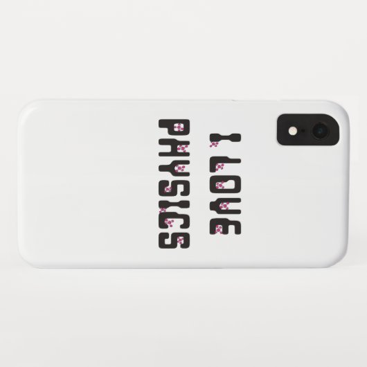 Coques Case-Mate iPhone J'aime la physique (Dos (Horizontal))