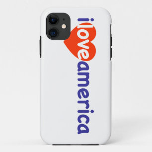 Coque iPhone 11 J'aime l'Amérique
