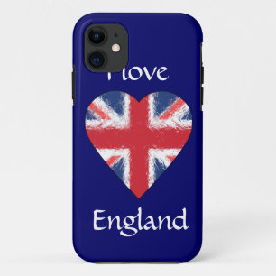 Coque Case-Mate Pour iPhone J'aime l'Angleterre
