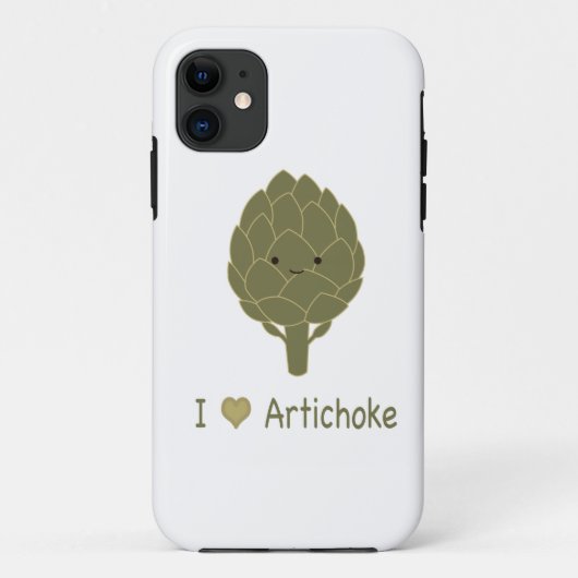 Coques Case-Mate iPhone J'aime l'artichaut (Dos)