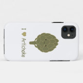 Coques Case-Mate iPhone J'aime l'artichaut (Dos (Horizontal))