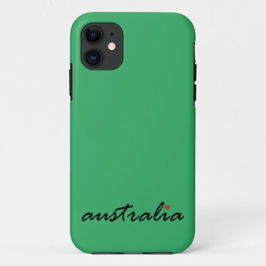 Coques Case-Mate iPhone J'aime l'Australie (Dos)