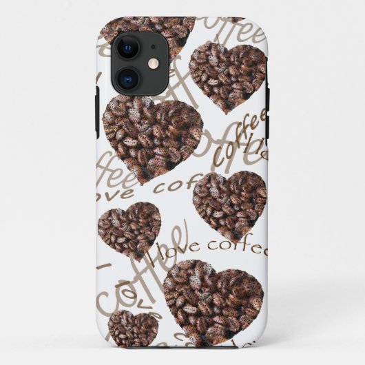 Coques Case-Mate iPhone J'Aime Le Café ! ! (Dos)