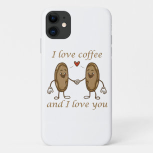 Case-Mate iPhone Case J'aime le café et je t'aime