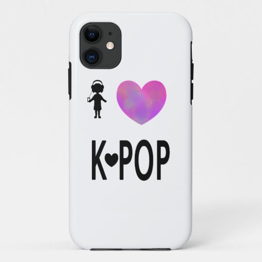 Coques Case-Mate iPhone J'aime le K-bruit (Dos)