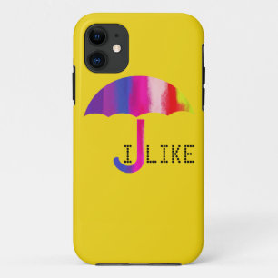 Coques Pour iPhone J'Aime Le Parapluie