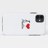 Coques Case-Mate iPhone J'aime le plancton (Dos (Horizontal))