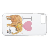 Coques Case-Mate iPhone J'aime le téléphone Nosey (Dos (Horizontal))